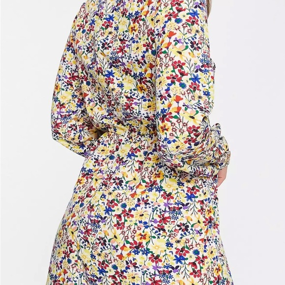 AX Dress Armani Exchange Wrap Dress Armani Exchange Dress AX Floral Dress - Picture 4 of 7